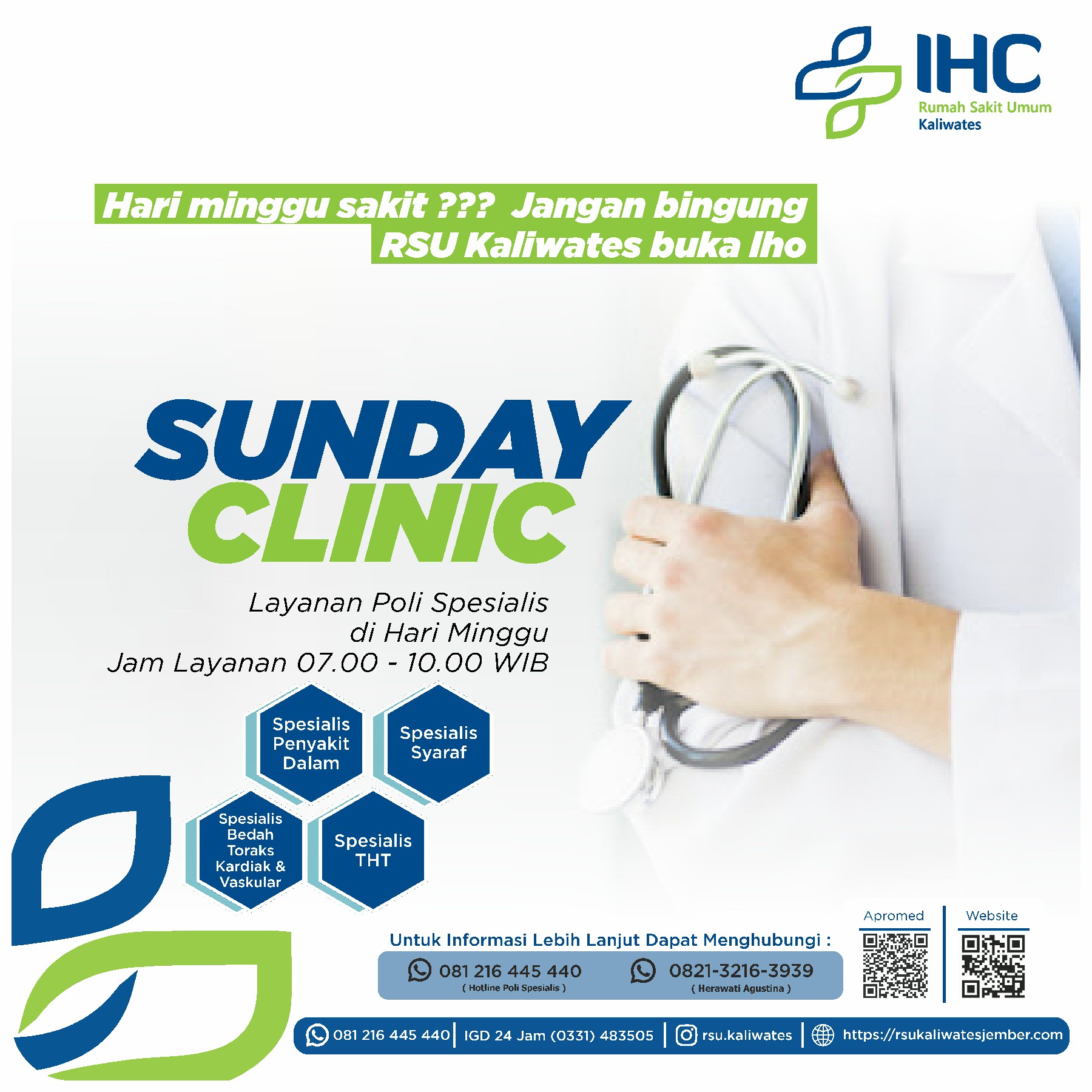 Sunday clinic